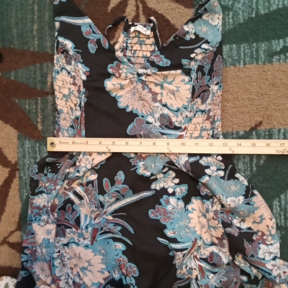 Free People Intimately Through The Vine Maxi Dress Floral Print Womens S-P - Picture 9 of 10